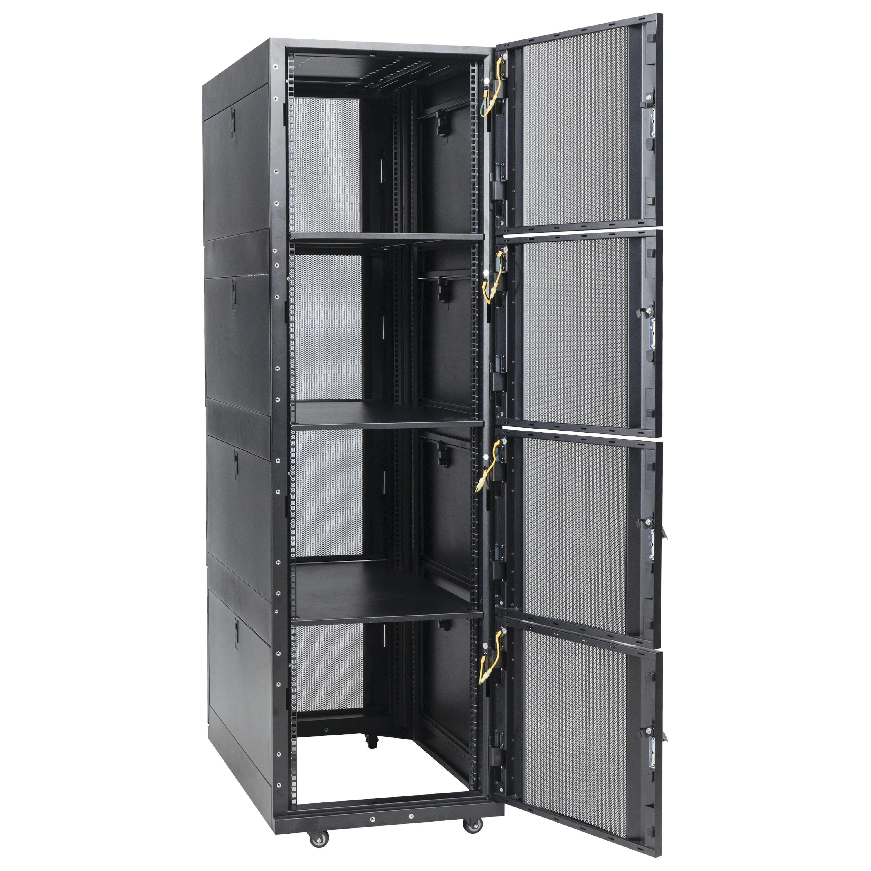 19 inch 4 parts 42U server cabinets network rack