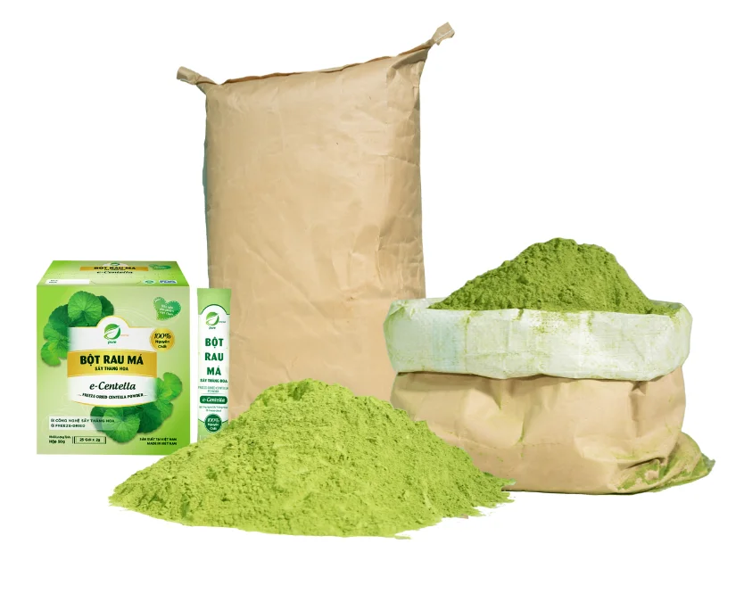 Centella Multi Using Instant Type Flavor Natural 100% Ingredient Centella Powder Freeze-dried e-Centella Vietnam
