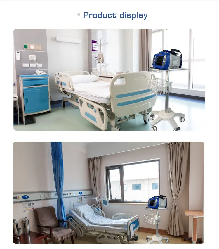 Meditech Good quality stand stainless steal medical trolley