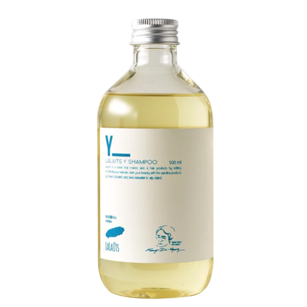 Private Label Korean LALAITS Hair Growth Shampoo with Spirulina & Vitamin C - Scalp Soothing, Thickening, and Moisturizing