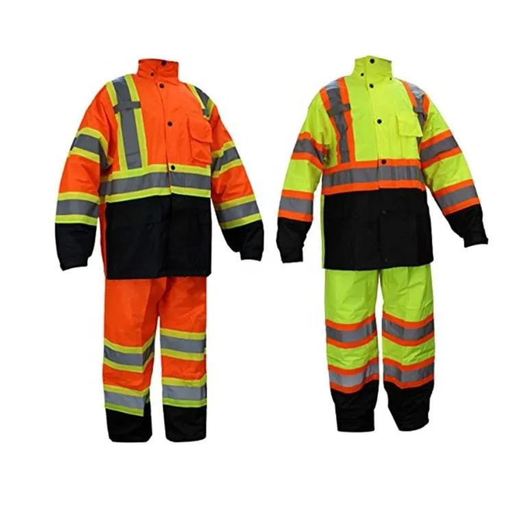 Custom Factory Safety Work Uniform Long Sleeves Working Clothes Professional Workwear For Men Saftey Uniform sets