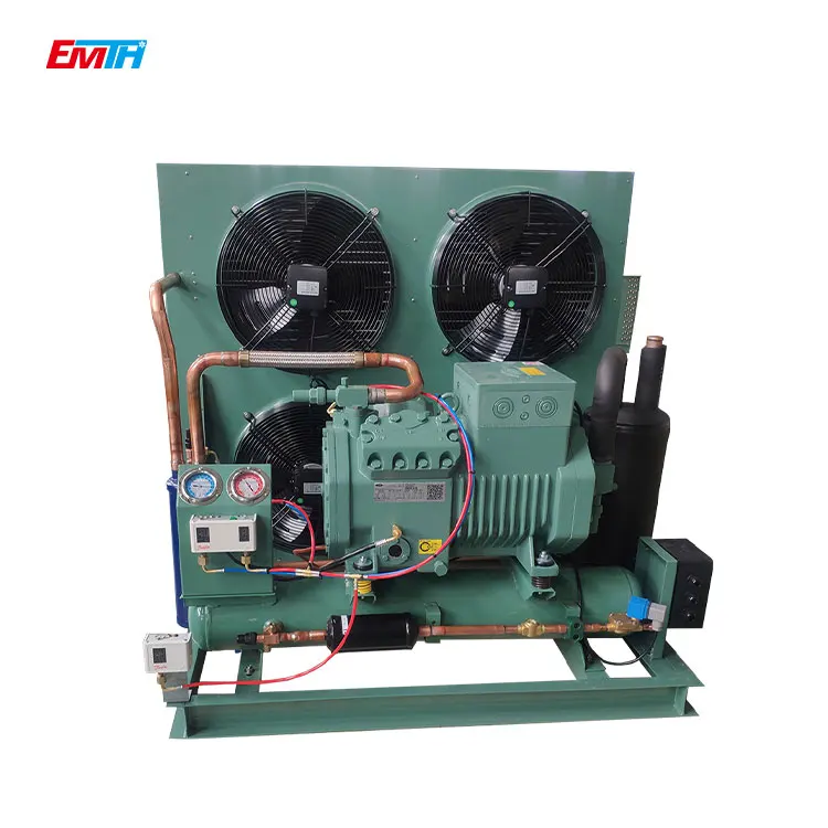 Unit Refrigeration Blast Freezer Screw Compressor  Cooled Chiller Condensing