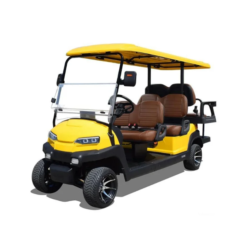 HOT PRODUCT Newly Designed 6-Seater Electric Golf Car: Spacious and Stylish for Group Outings