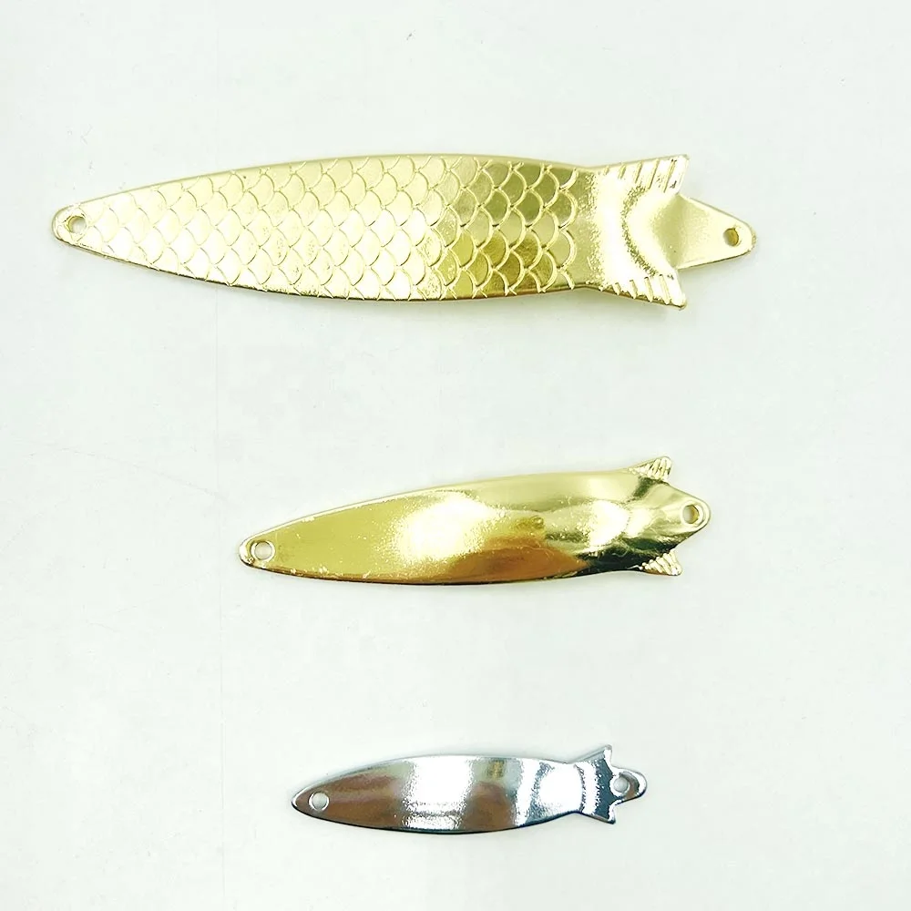 Alpha Pesca fishing spoon lures salt water lure blanks unpainted hard plastic lure