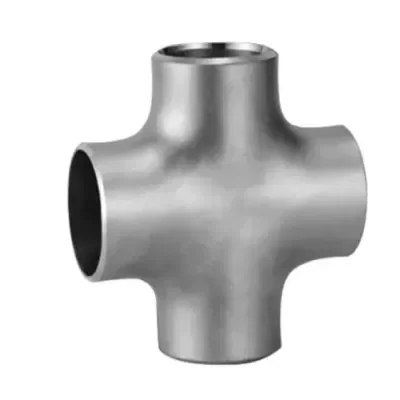 GB/T12459-2005 Stainless Steel SS304 SS316 Seamless Butt-Weld Pipe Fitting Cross