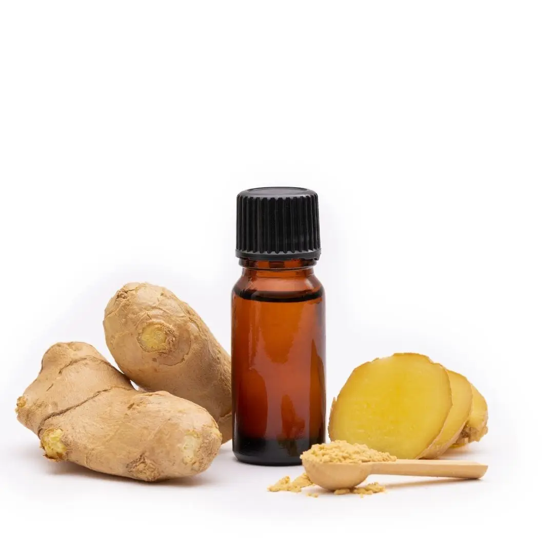 High Quality Top Grade Pure Ginger Essential Oil help to Reduce Hair Loss and Strengthen Hair from India at Low Price