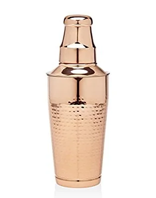 86-STAINLESS STEEL DARK COPPER PLATING COBLER SHAPE SHAKER BAR SHAKER