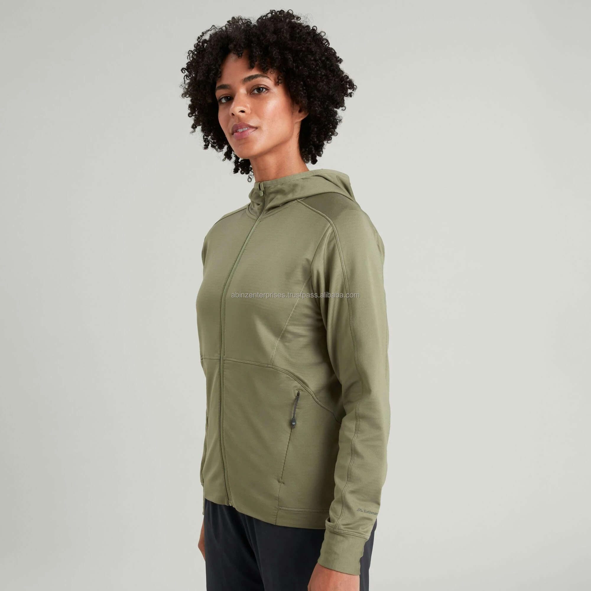 Wholesale Cheap Price Women New Zipper Polyester Fleece Jacket Hoodie With Zipper Pocket