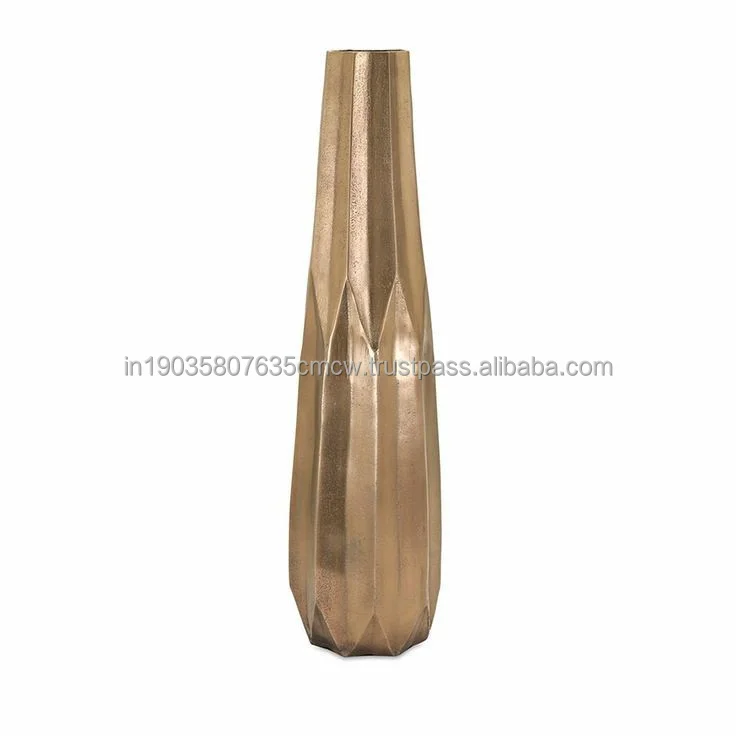 Handmade For Decorative Use Metal Vase Classic Style Home Decoration Metal For Wedding Decorative Trendy New Metal Flower Vase