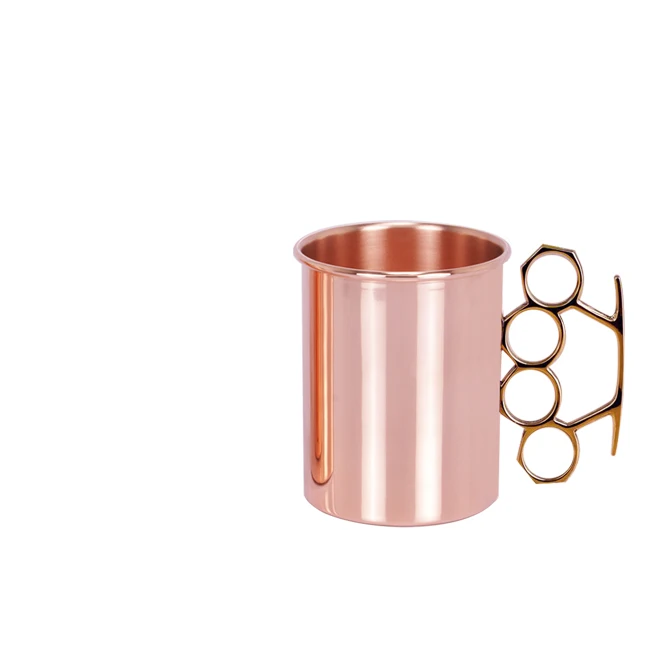 Ayurveda Based Mug Hammered Copper Water Mug Leak Proof LID Anti Bacterial And Free Radicals Improves Immunity