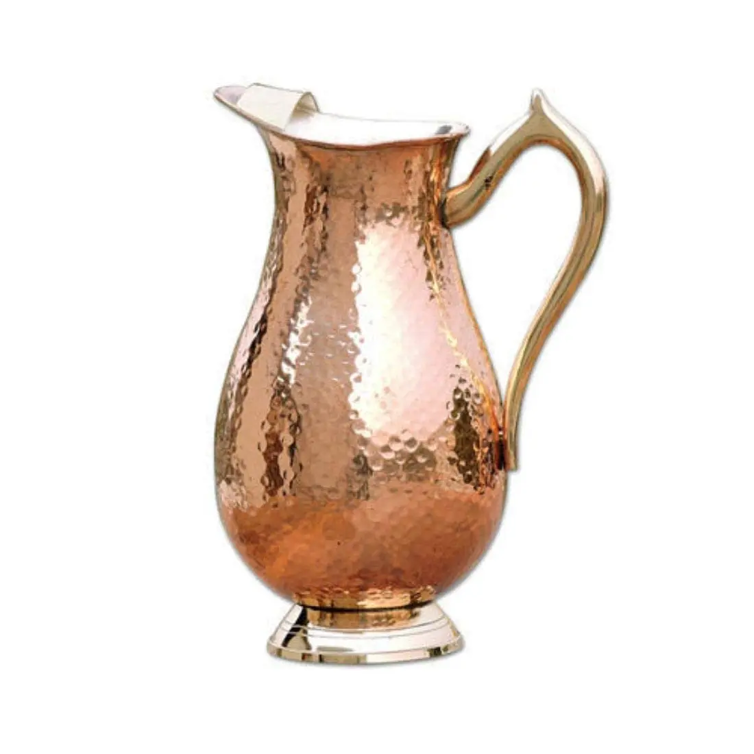 Hot Sale Indian Royal Copper Jug Water Pitcher Handmade Brass Handle Drinking Container Kitchen Tableware Cooperware Gadget