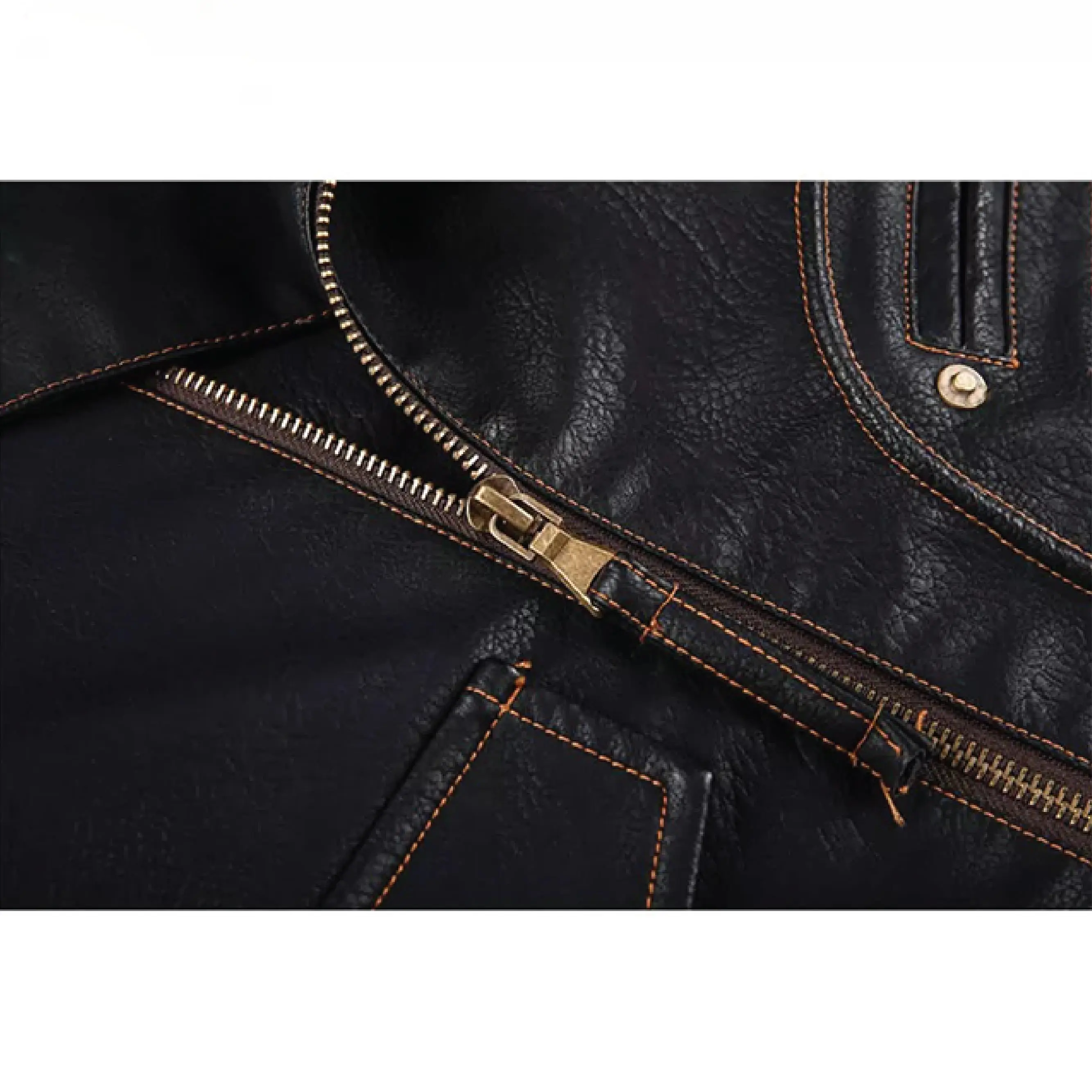 High quality Winter Genuine Leather Jacket Man Sheepskin