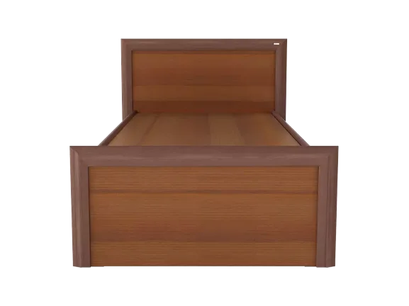 Wholesale Prices Contemporary & Modern Style Single Size Bed with Customized Storage Designed High Grade Wood Made Bed