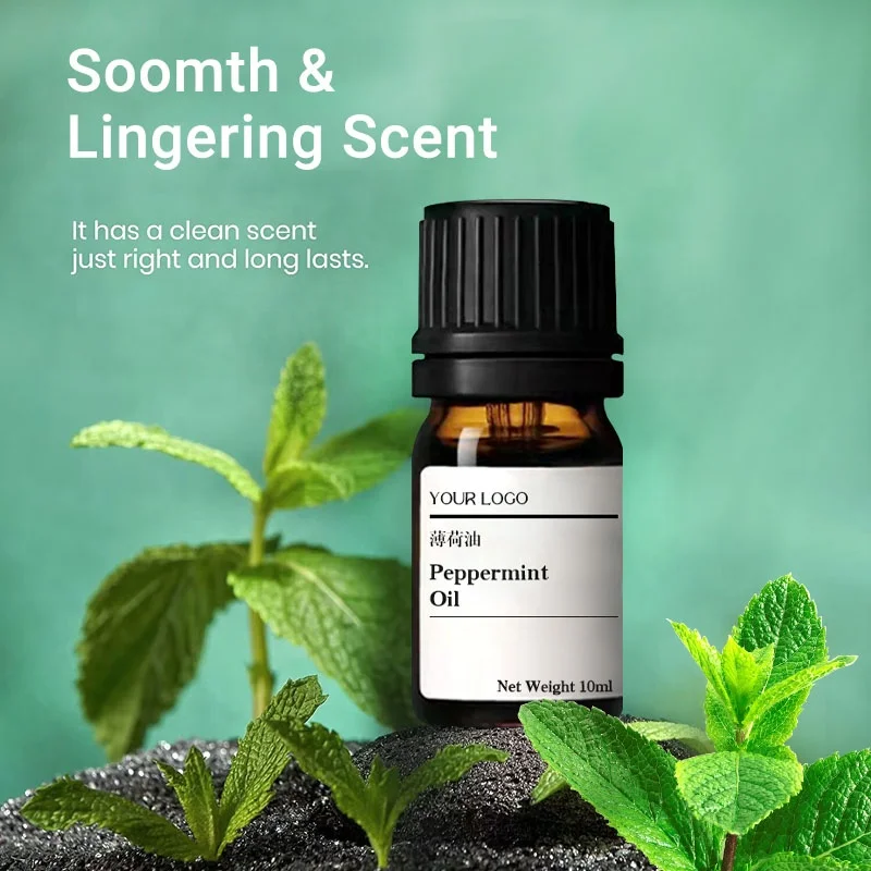 Эфирное масло перечной мяты в рулоне предварительно разбавленное расслабляющее для сна концентрация энергии ароматерапия путешествий