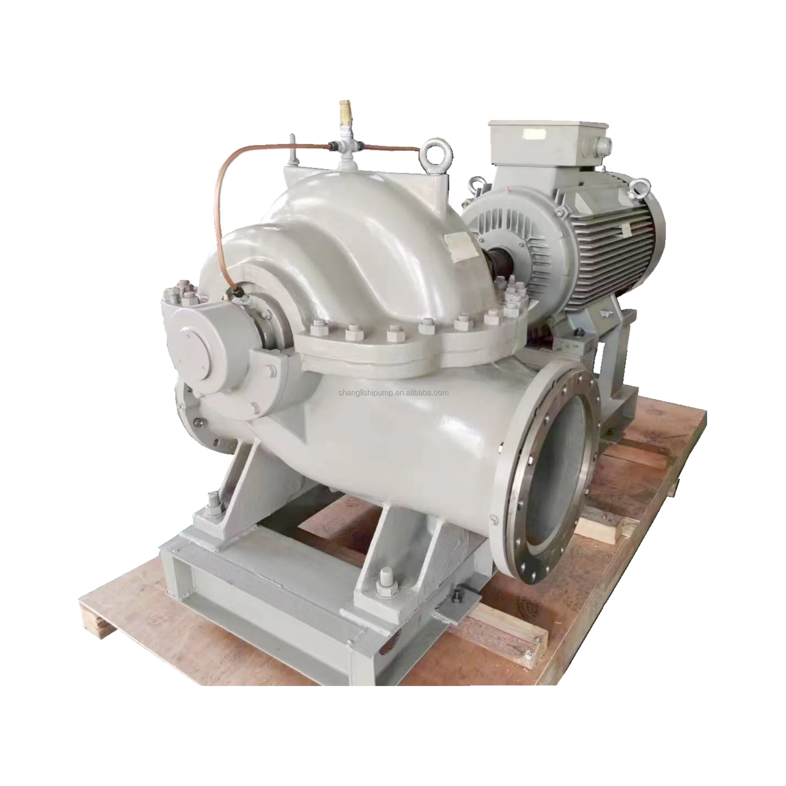 20 inch double suction high flow rate 75hp split case horizontal centrifugal water pump