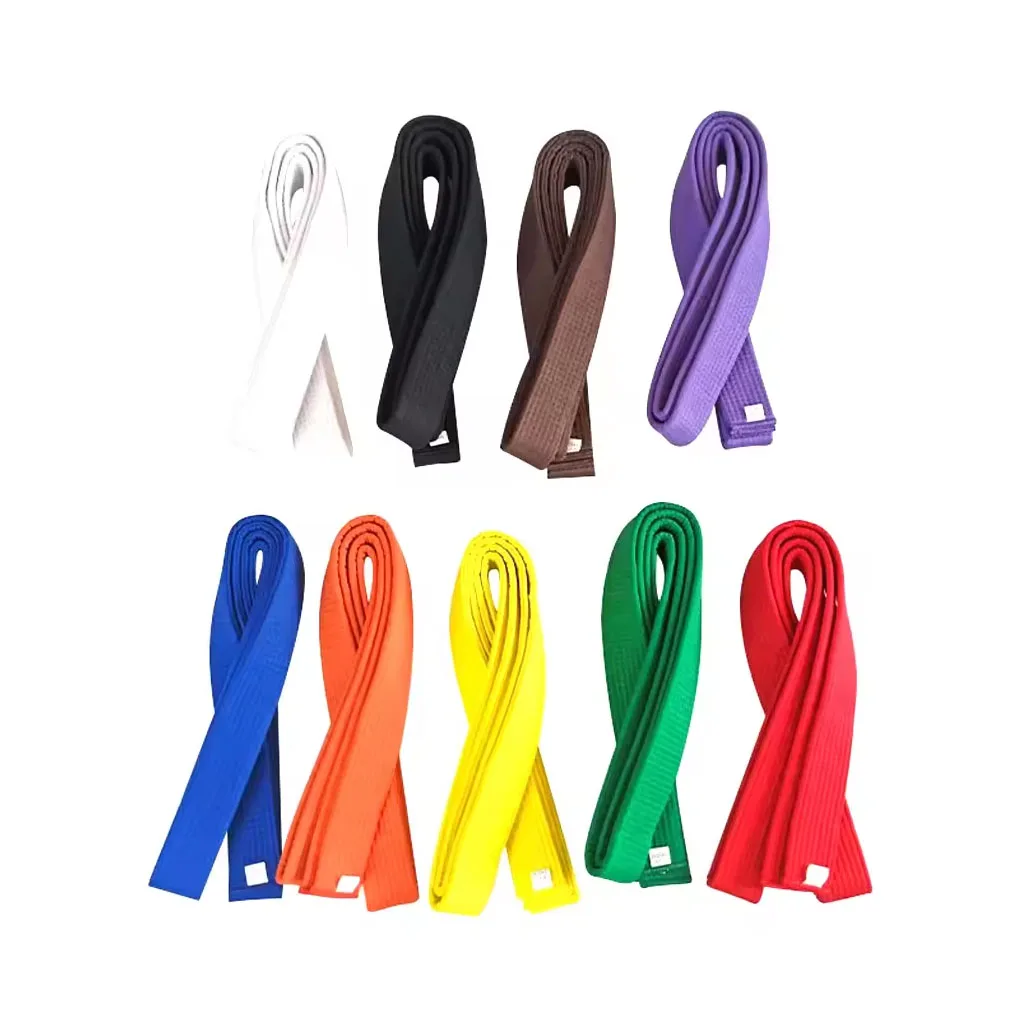 Best Sale Custom Color Martial Arts Belts Karate professional made wholesale Taekwondo Karate belt