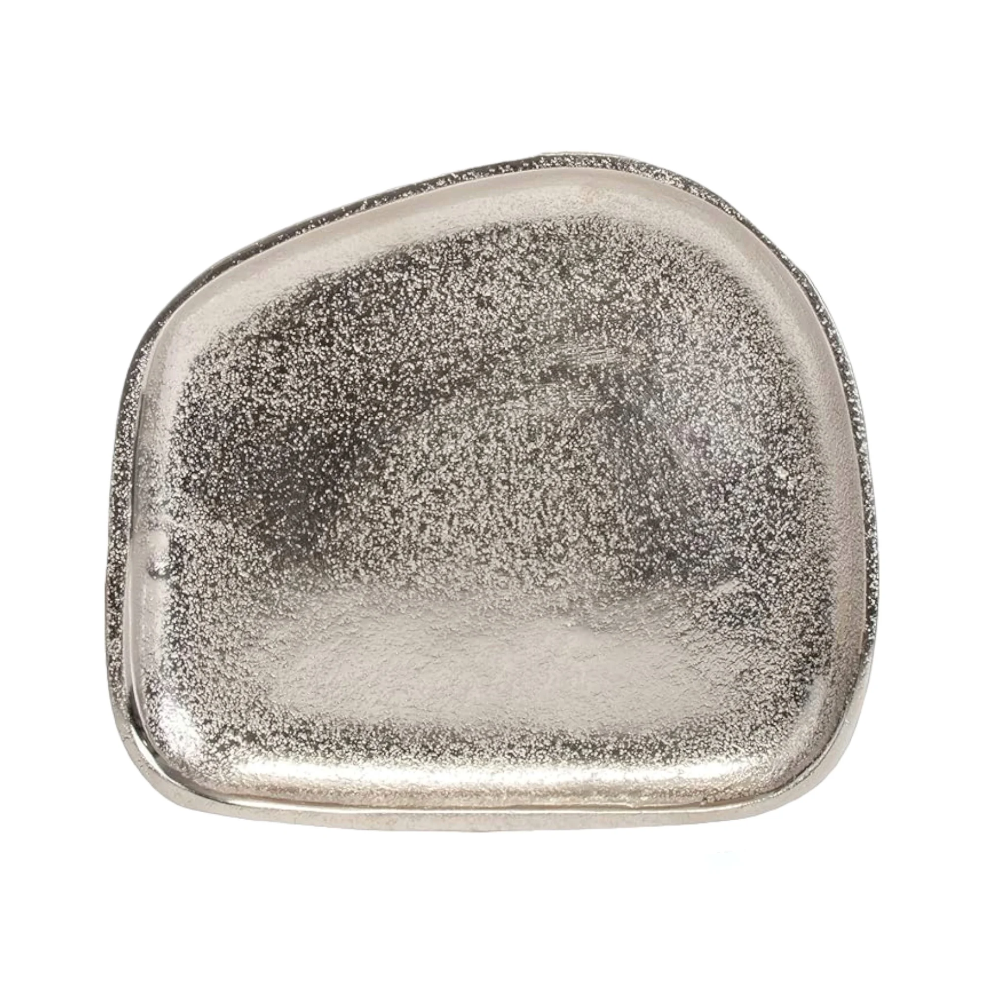 Доступный Простой Серебряный алюминиевый поднос для украшения стола Свадебный Ресторан дома отеля по низкой цене