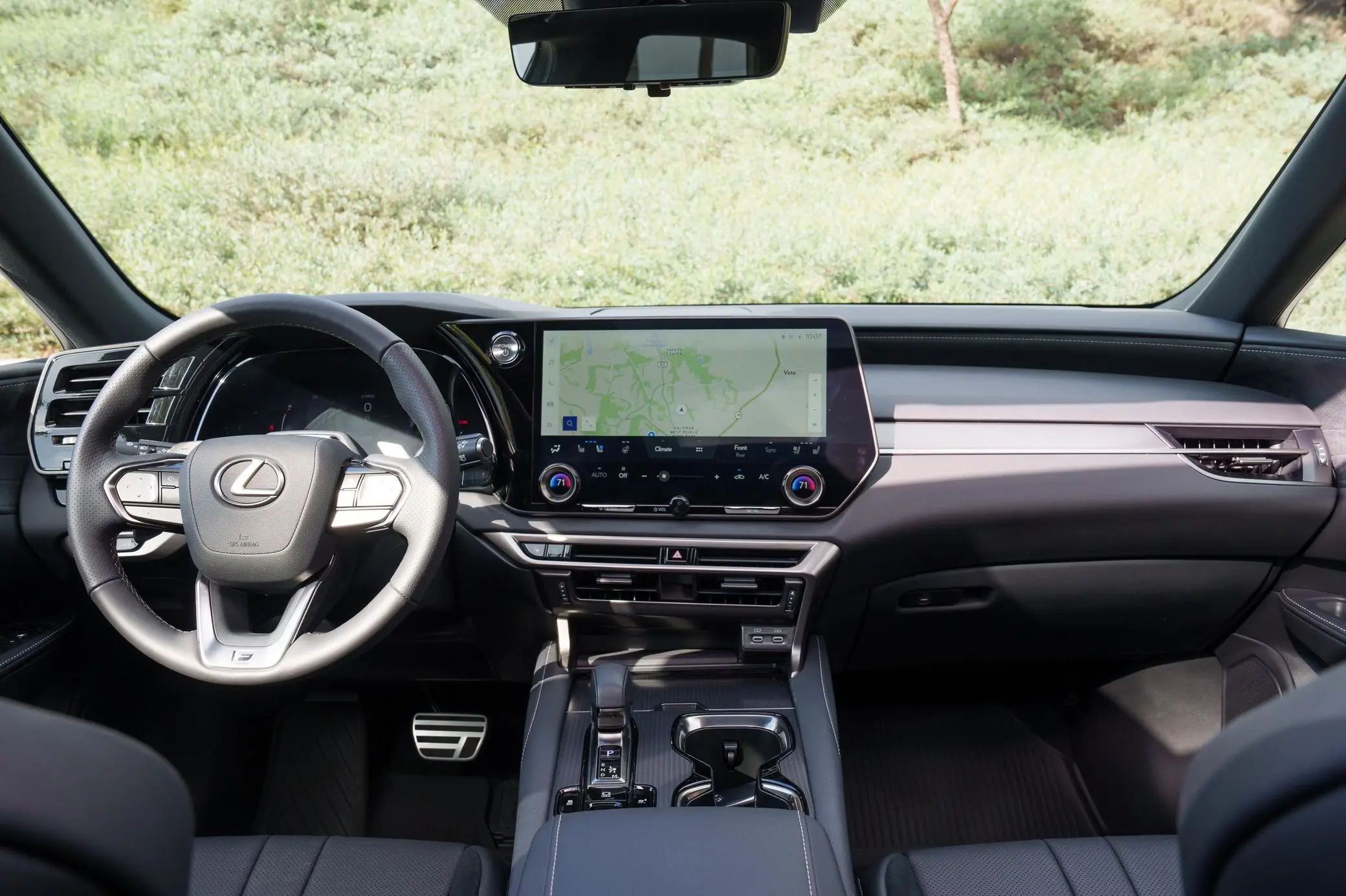 Аккуратно и хорошо использованный 2023 Lexus RX 500h F Sport Performance низкий пробег звуковой двигатель для продажи