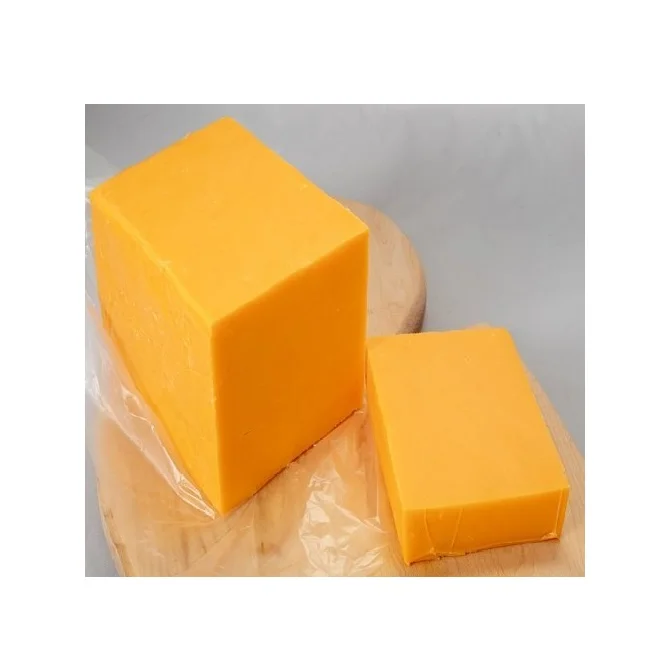 Желтый светлый блок упаковки оптовая продажа высококачественный сыр Cheddar/свежий Халяль Cheddar