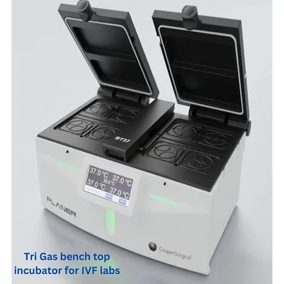 Custom Tri Gas Benchtop Laboratory Incubator for IVF Reasonably Priced for Obstetrics Gynecology & Birth Control