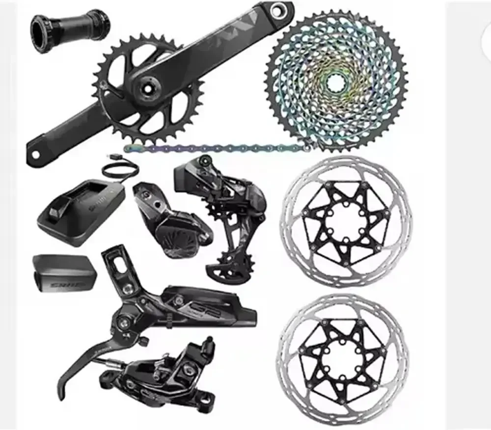 Быстрая продажа SRAMs XX1 Eagle AXS Groupset (1x12 Скоростей) (34T) (DUB Boosts) (170 мм) (Беспроводная электронная связь)