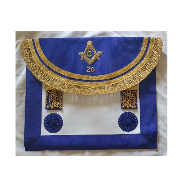 Leather Masonic apron Groussier French Rite Master Mason Regalia Lodge Masonic Scottish Rite 14th Degree Scottish Rite Apron