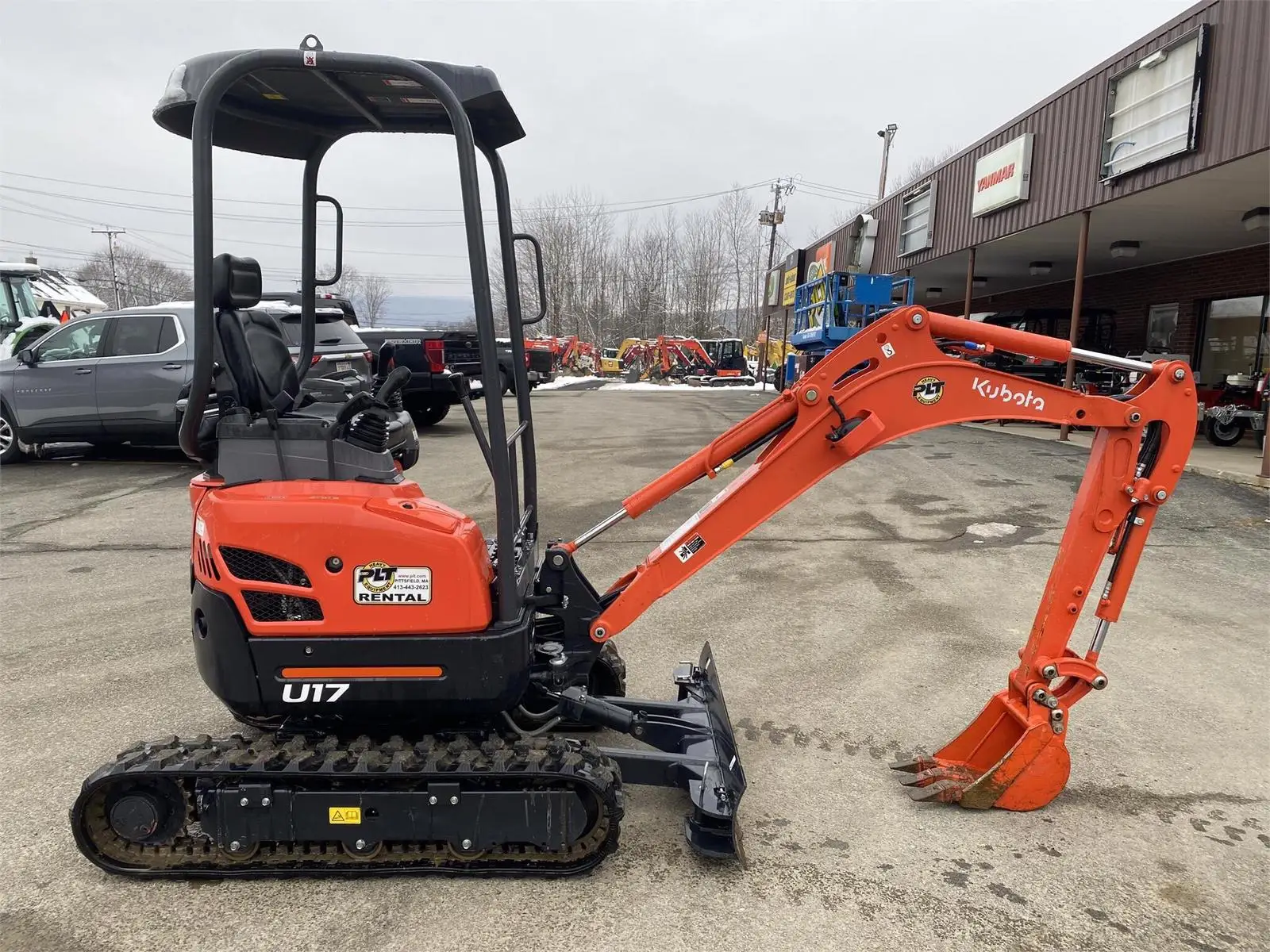 Мини-экскаватор 2023 Kubota U17 7 тонн колесное строительное оборудование гидравлическая коробка передач насос двигатель ведро распродажа