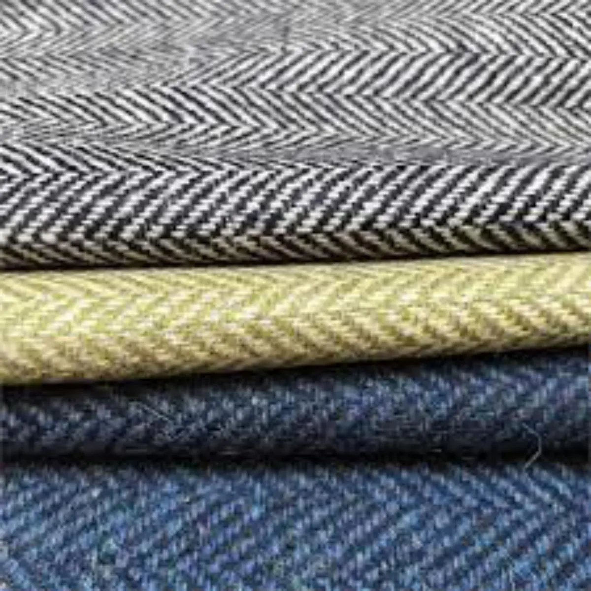 100% Pure Merino Wool Herringbone Fabric