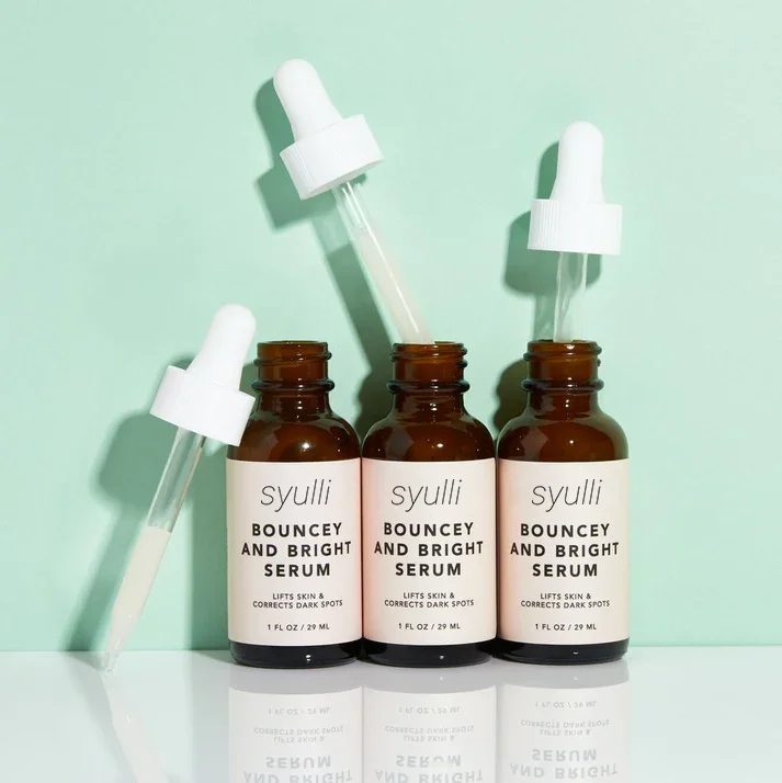 Natural Organic Hyaluronic Acid Aloe 20% Vitamin C E Bright Anti Aging Serum For All Skin Types