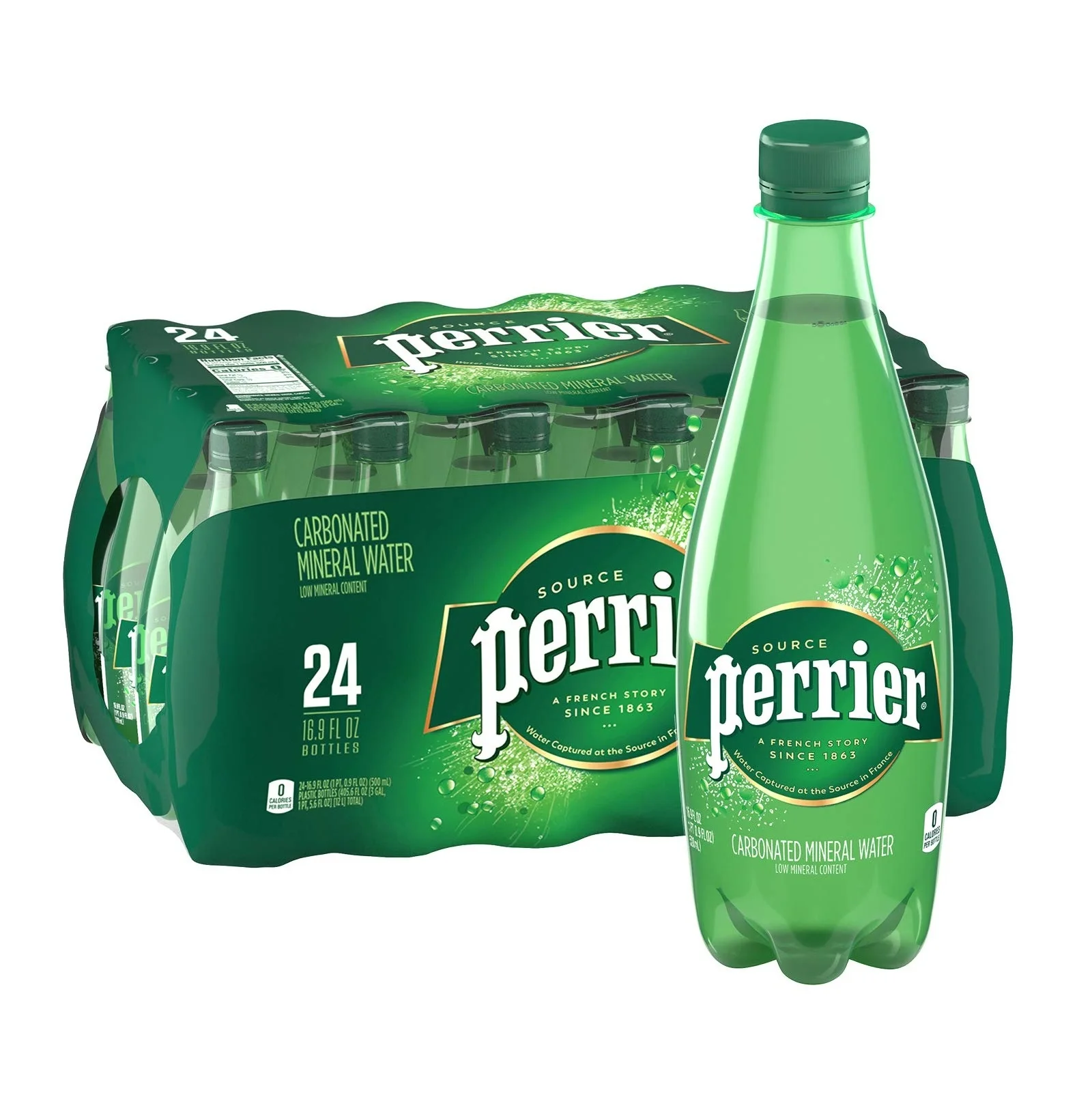 Высококачественная газированная природная минеральная вода Perrier 330 мл 500 700 по низкой