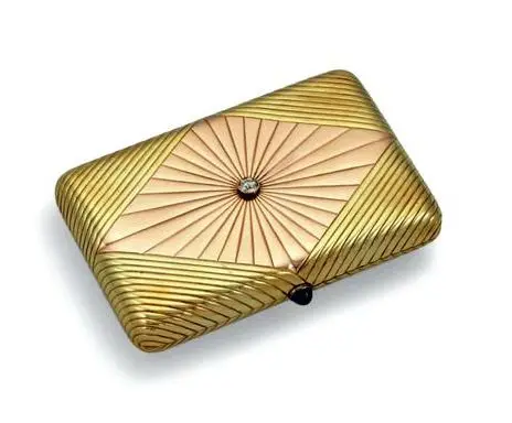 Classic Design Customize Logo And Design Luxury Cigarette Case Decorative Portable Cigar And Cigarettes Case