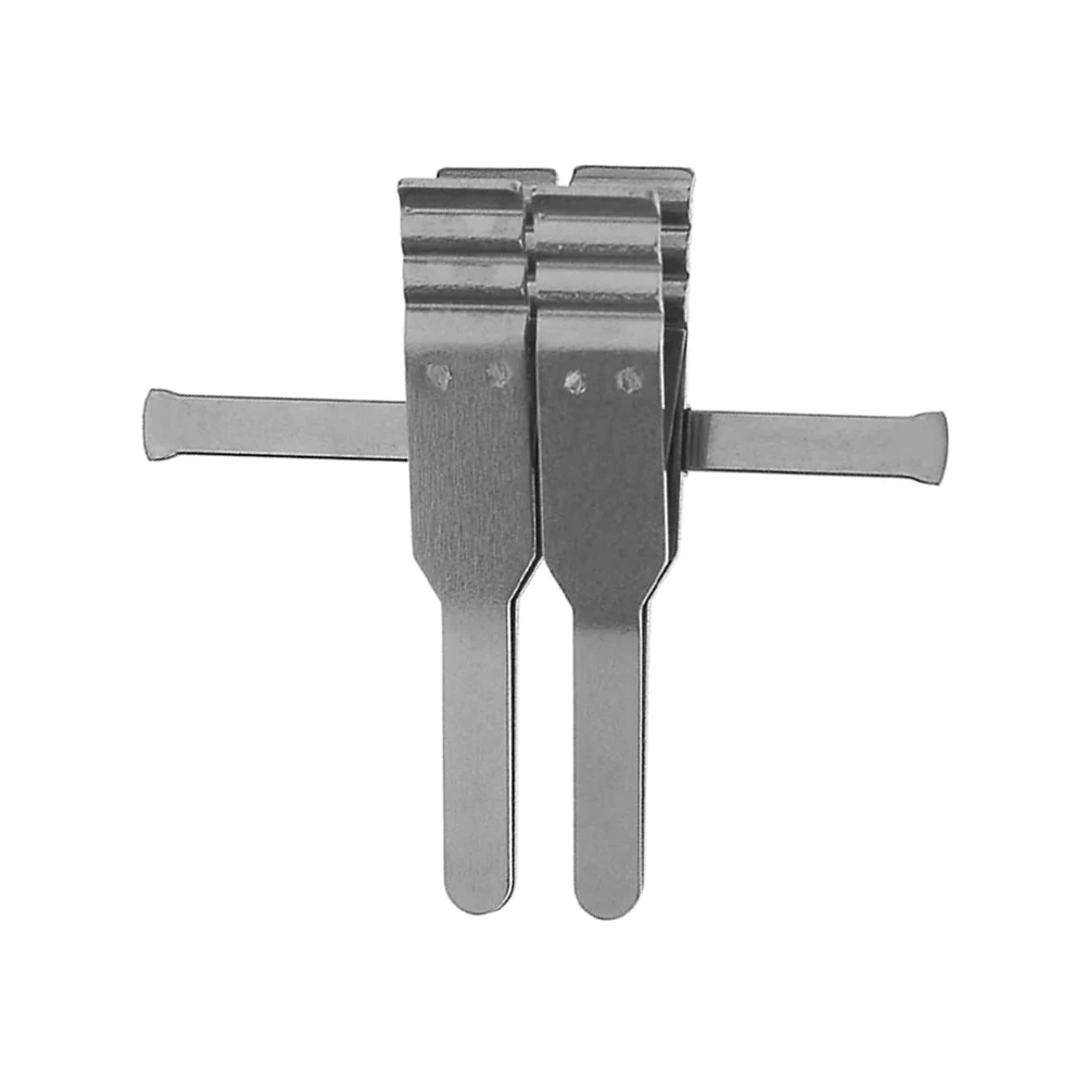 Hand Applied Approximator Clamp Flat Jaws Double Without Frame Vessel Microvascular Clamps