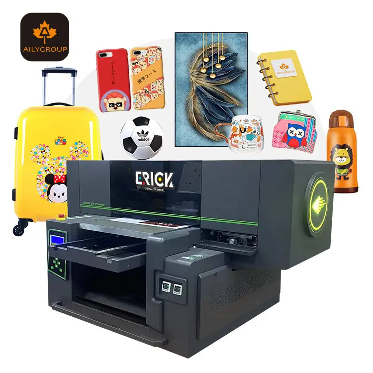 automatic uv printer a4 for wood,bottle,glass,cylinder, plastic,pvc printing machine i1600 A4 Bottle Printer