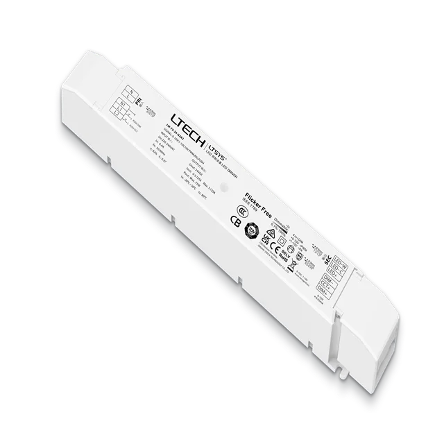 Ltech full load 75W 24V 0-10V 1-10V PUSH DIM  Driver LM-75-24-G1A2 IEE1789 010V Constant Voltage Flicker Free Dimmable Driver