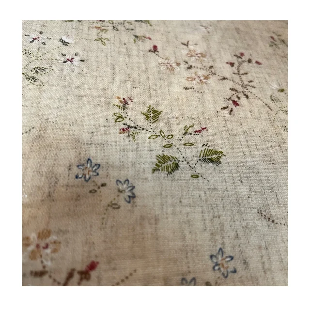 High Quality Customized 100% Pure Cotton Polyester Fabric Table Cover Available Made On Demand For Sale