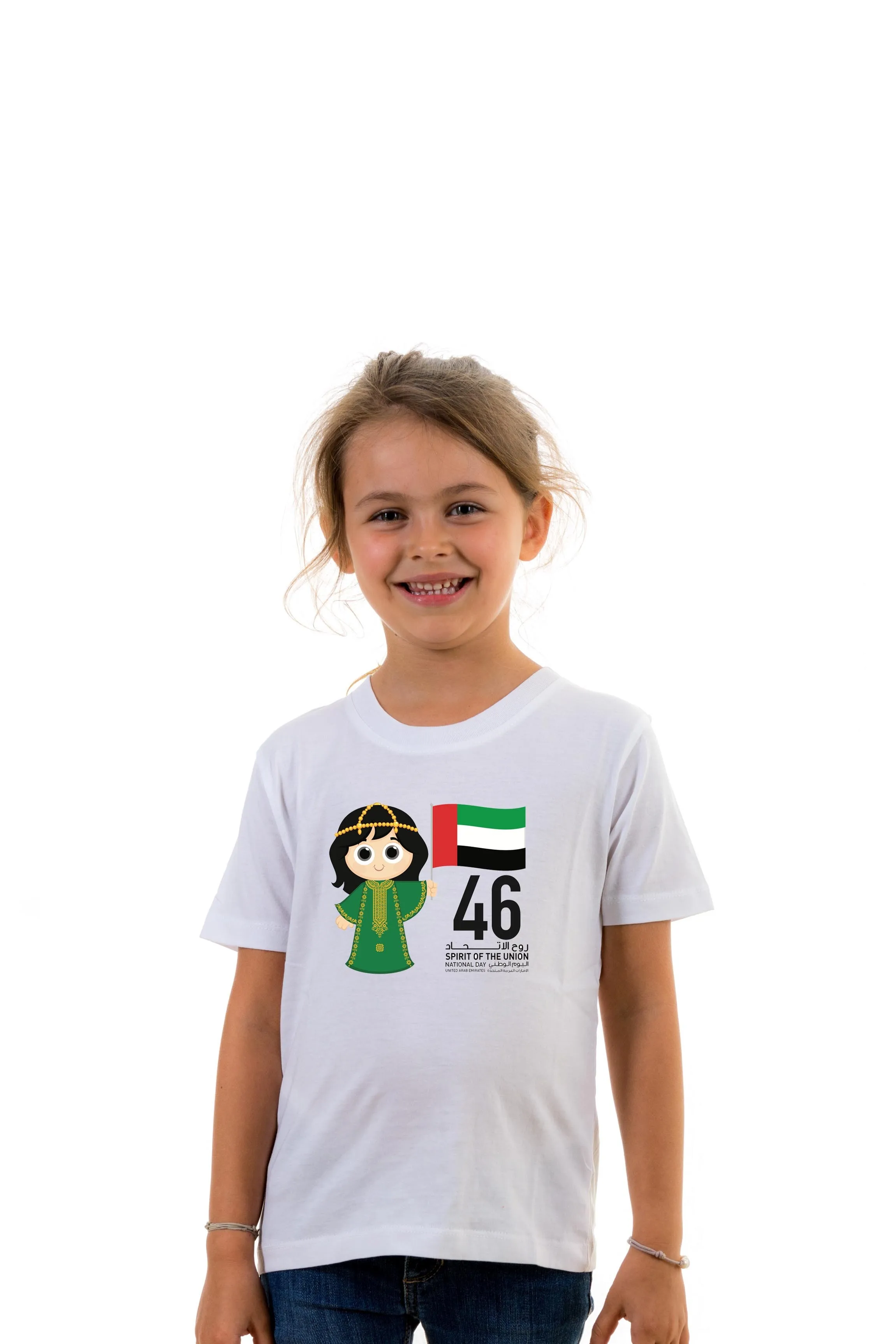 GOTS Certified 100% Organic Cotton Kids Girls T-Shirts
