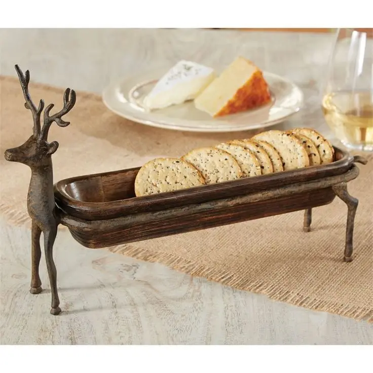 Duck Leg Shaped Decorative Fancy Animal Serving Candy Bowl Best Selling Golden Kitchen Ware Dining Table