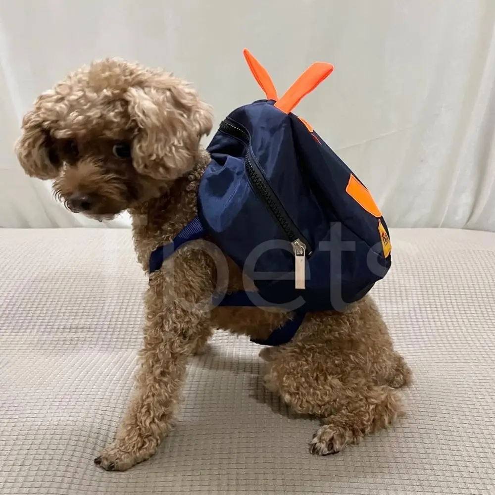 Manufacturer Cheap Price Pet Bag Cute Walking Training Dog Backpack Zippered Dog Bag Pet Apparel & Accessories Fashion Traveling