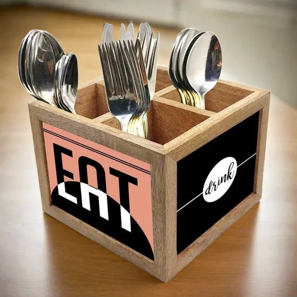 Luxury Wooden Cutlery Holder Best Quality Fork Knife & Spoon Organizer for Kitchen & Restaurant Hot Sale at Low Price