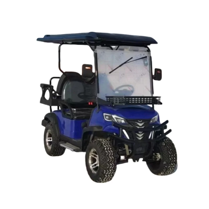 New Arrival 2 4 6 2+2 Seater Hunting Electric Golf Cart Mini Lithium White Electric Golf Car