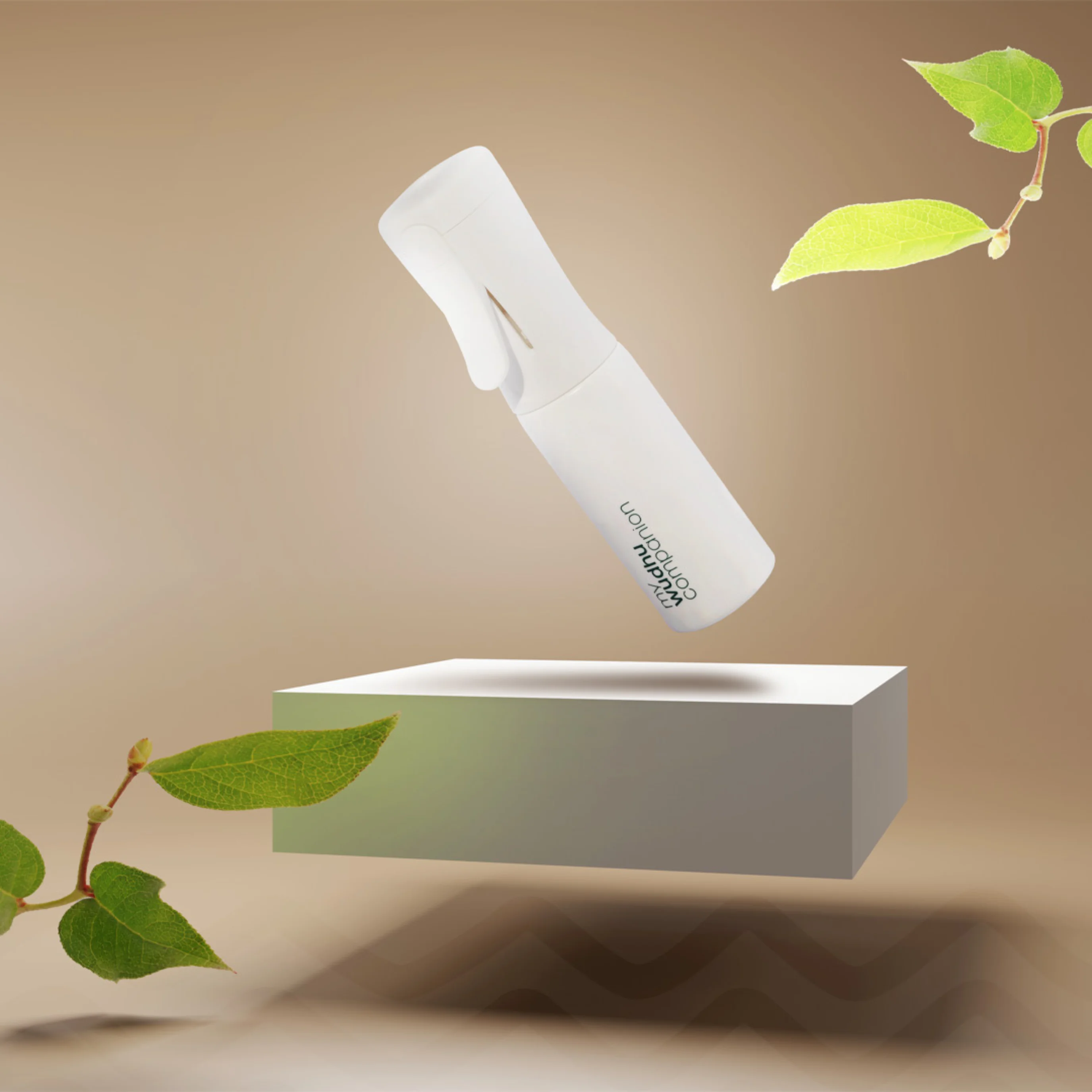 TAKVA My Wudhu Companion-100ml Portable Islamic Ablution Light Wudhu Sprayer Shariah Compliant Modern Bidets Design