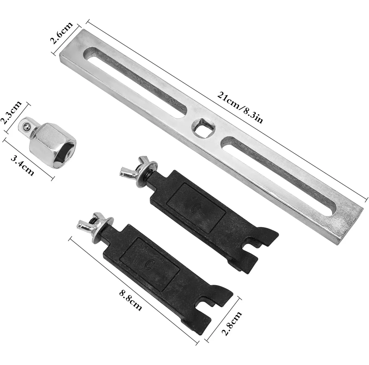 ROKTOOLS Fuel Pump Spanner Wrench Universal Fuel Pump Removal Tool Tank Lock Ring Tool