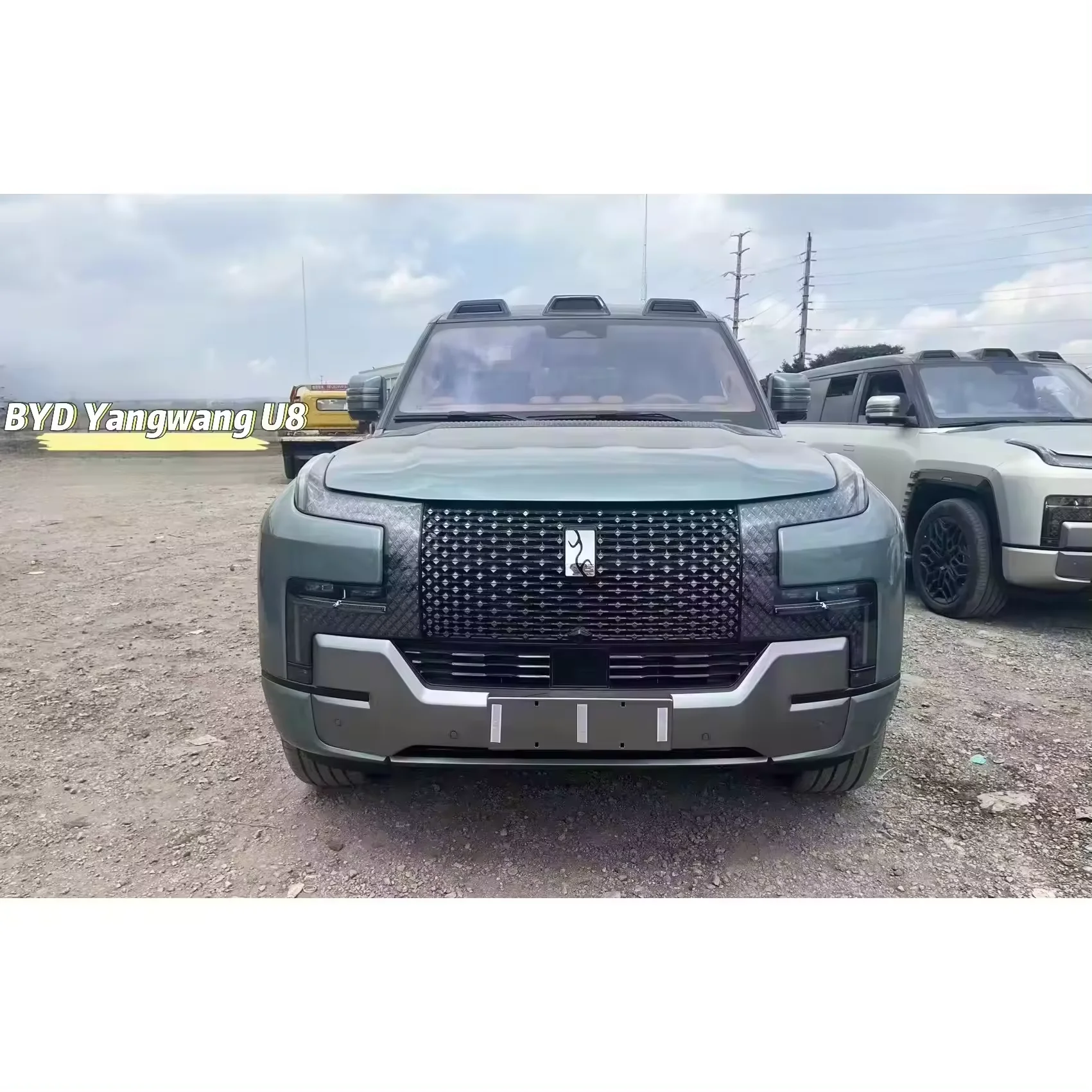 Китайский высокоскоростной автомобиль Byd Yang Wang U8 U 8 EV цена на спортивный внедорожник Электромобиль 2023 Новый Yangwang