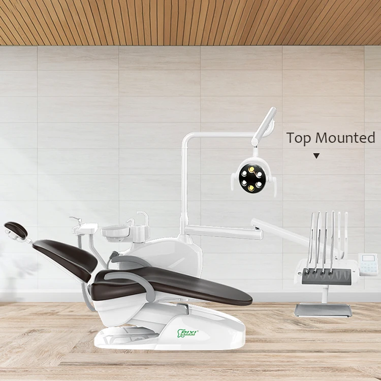 Dental Chair Manufacturer Foshan PU Leather Dental Chair Motor On Sales Good Quality Dental Chair Unit