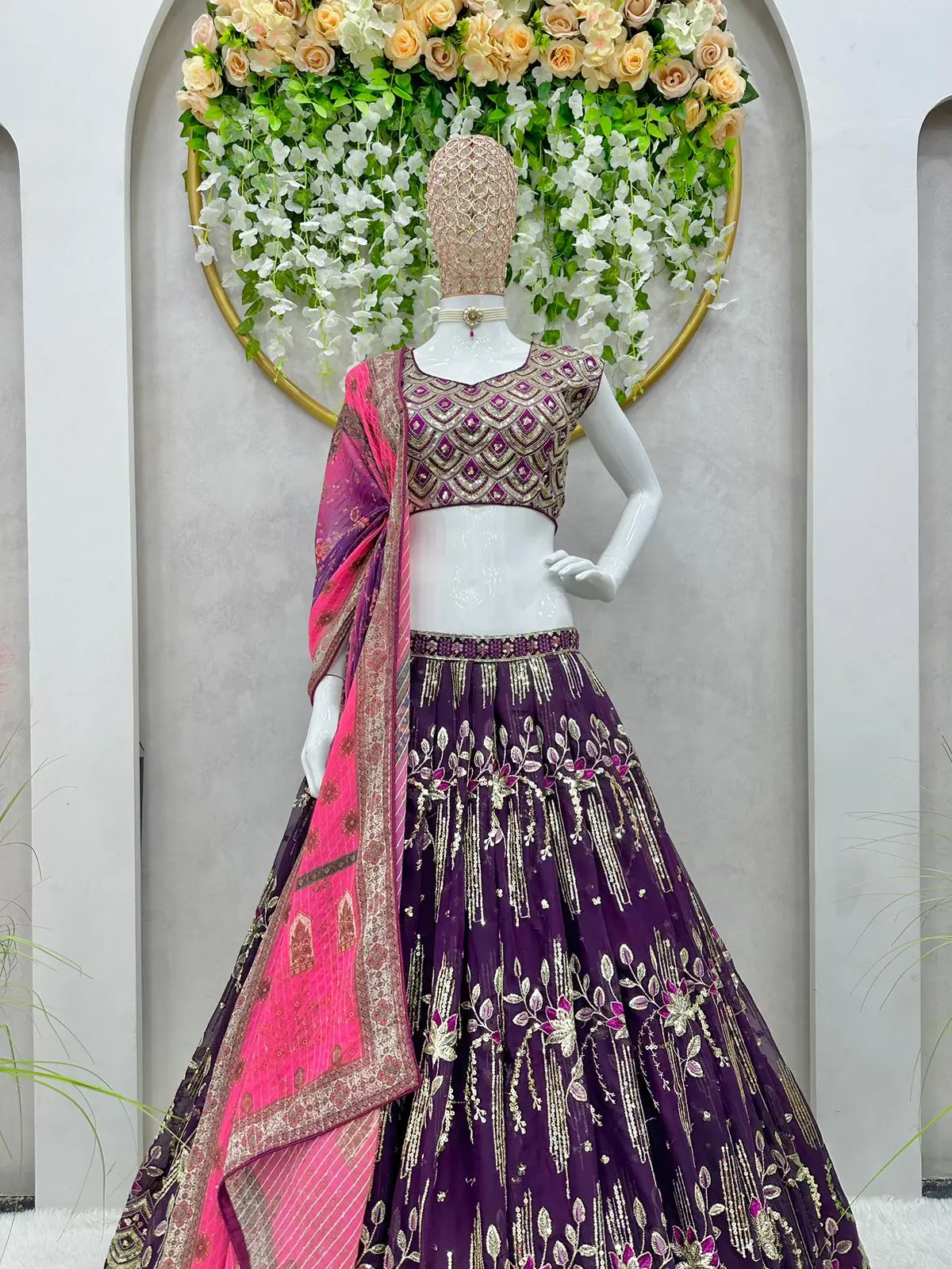 Hevay Boutique Lehenga Choli Indian модный дизайнерский для женской одежды