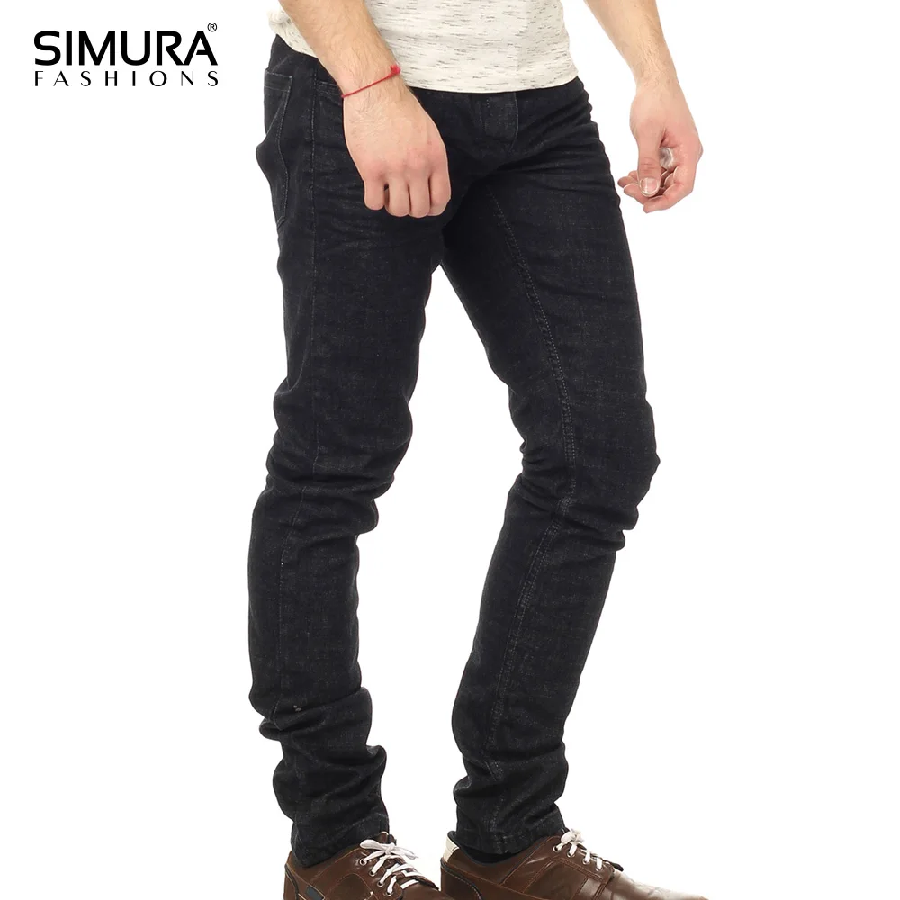 Western Style Cotton Spandex OEM Service Men Clothing Ripped Casual Pants High Street Hip Hot New Denim Jeans Pant For Boys