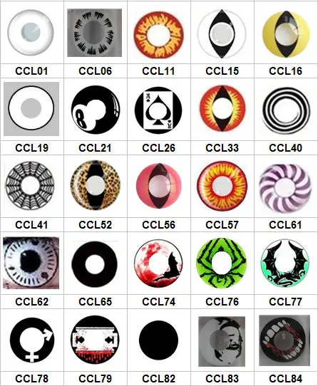 Amazing grace white and frightful lenses from Korea at wholesale price