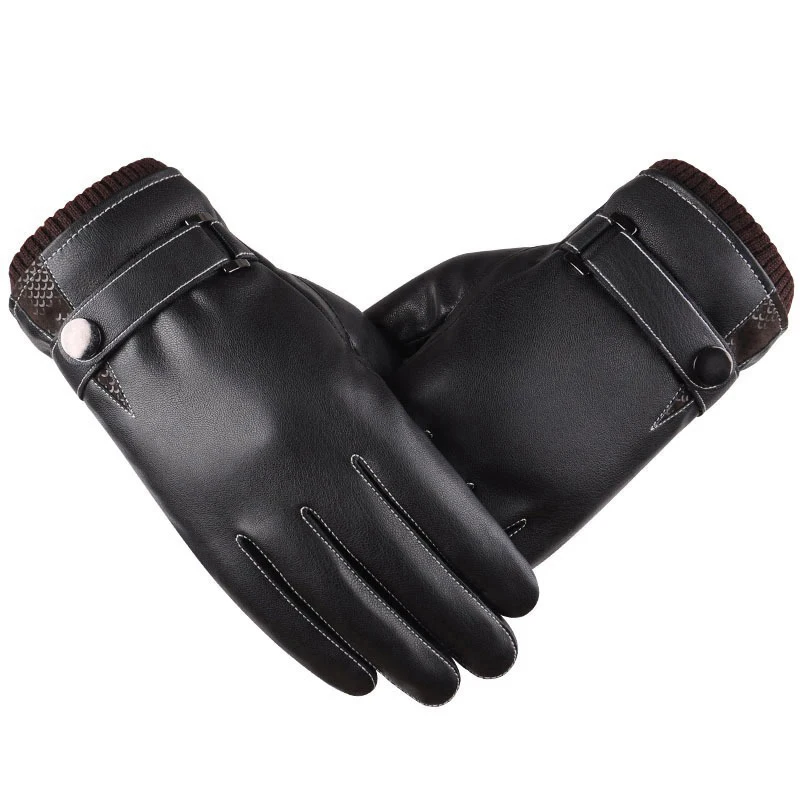 2024 High Quality Fashion Genuine Goat Skin Leather Gloves Men Leather Gloves From Pakistan