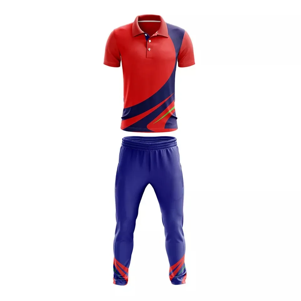 High-Performance Custom Cricket Color Kit Uniform Breathable Durable and Stylish with Personalized Name Number and Team Logo