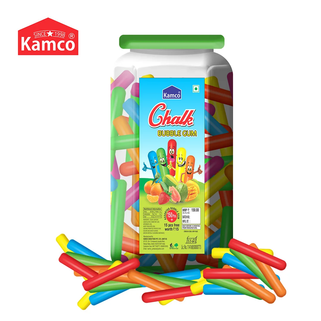 Export Quality Chalk Bubble Gum